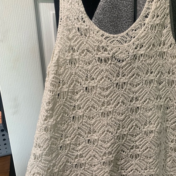 American Eagle Outfitters Crochet Knit Tank Top M - Picture 9 of 9